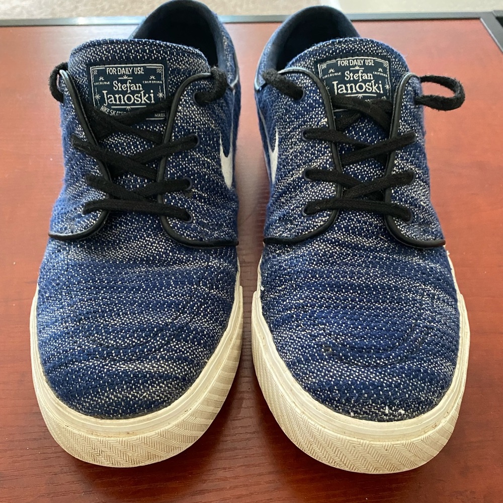 COPY - Nike Stefan Janoski Cork-Sole Canvas Skate shoe. Men’s US 10.5, Good con…